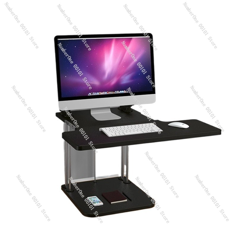 Desk Setup Monitor And Laptop - محول مكتب قائم قابل لضبط الارتفاع