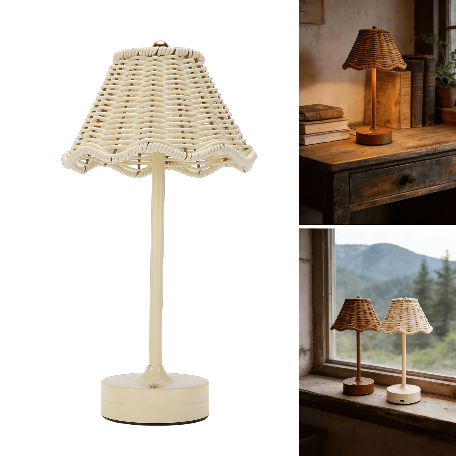 Desk Setup Vintage - مصباح طاولة LED بتصميم عتيق من