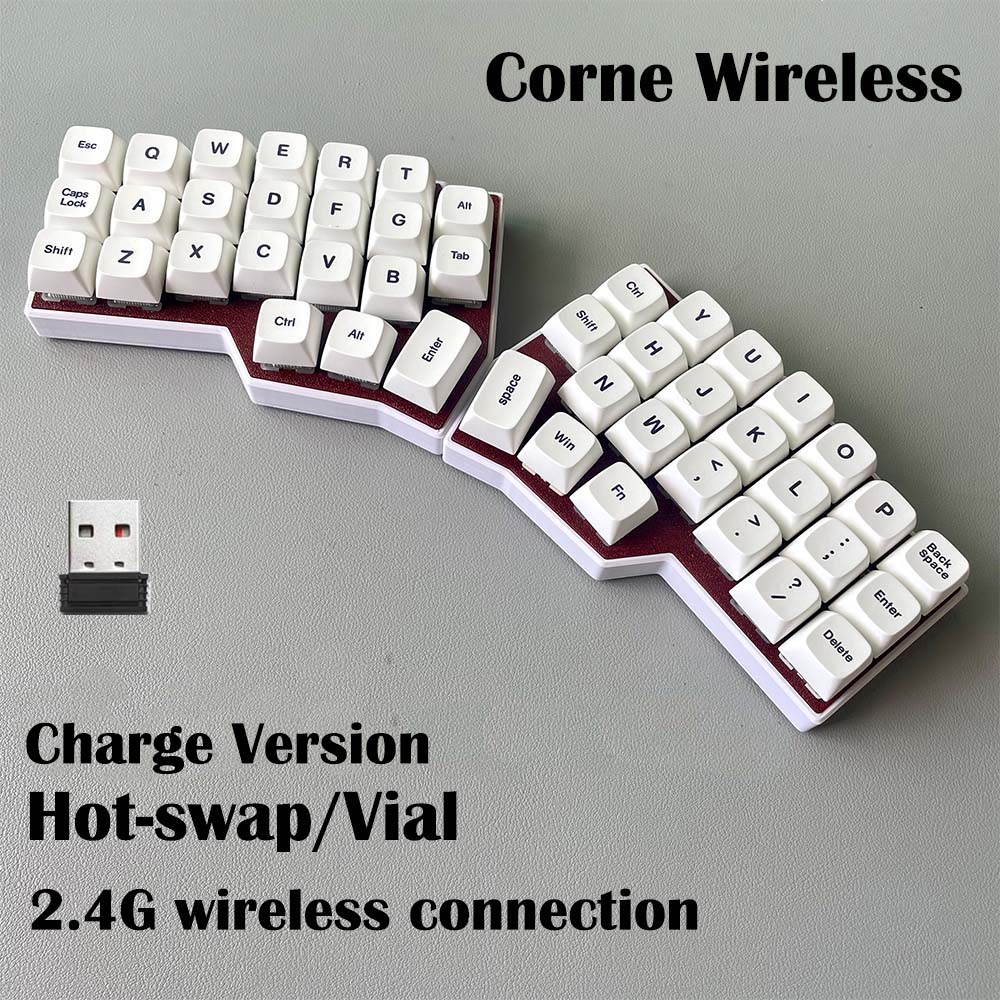 Desk Setup Programmer - لوحة مفاتيح ميكانيكية CORNE V4 2.4G