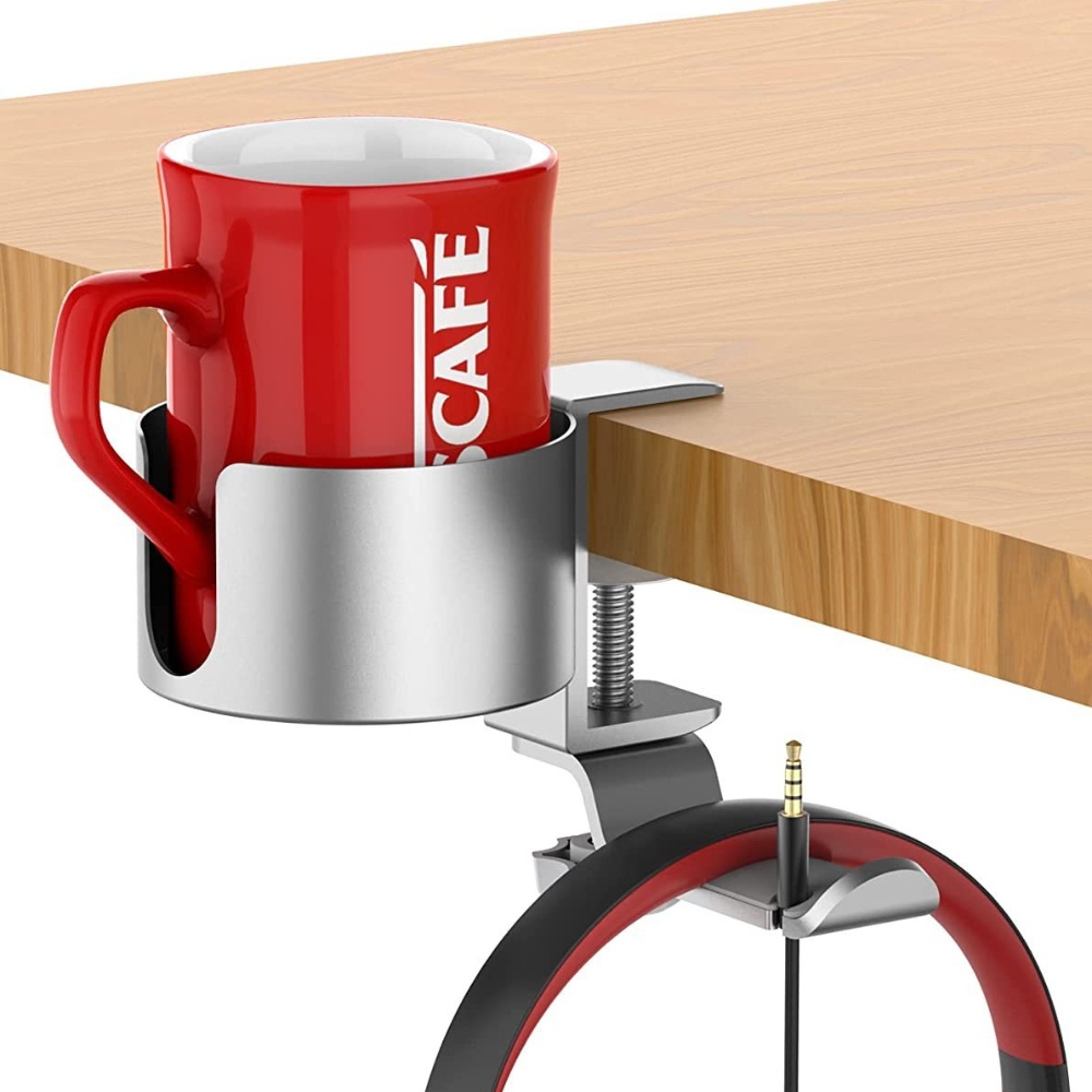 Desk Setup Designer - 360 ° حامل سماعات رأس دوار