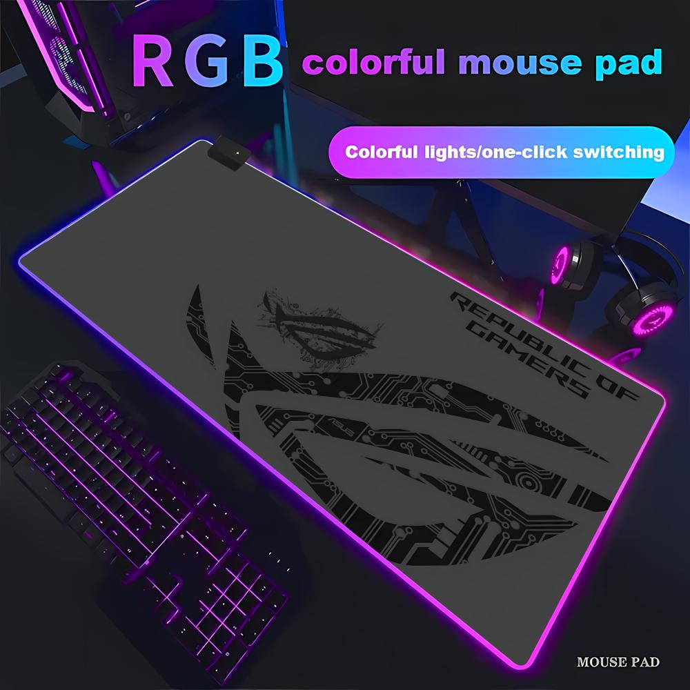 Desk Setup Designer - لوحة مفاتيح ألعاب كبيرة HYBXAXC بتصميم