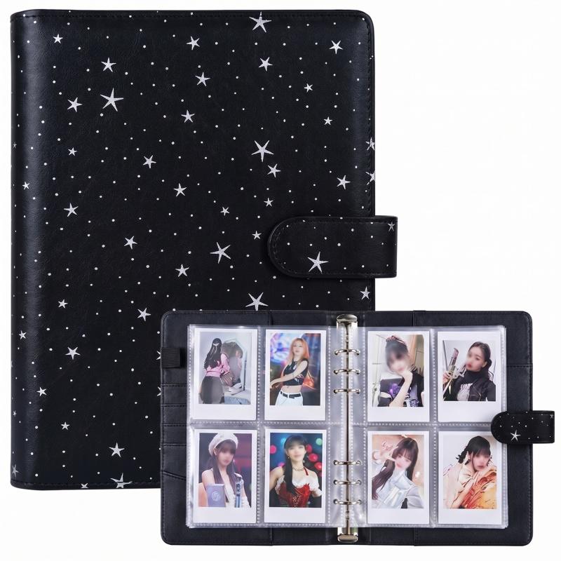 Ring Binder Box - غلاف جديد من الجلد الصناعي A5