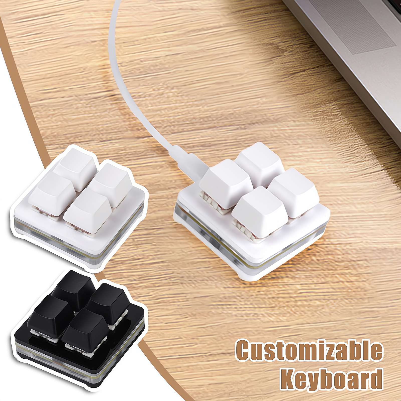 Desk Setup Programmer - لوحة مفاتيح الألعاب الميكانيكية الصغيرة OUTEMU,