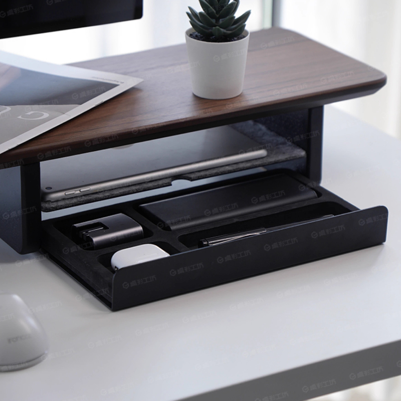 حامل شاشة، أدراج تخزين، منظم م - مراجعة Desk Setup Ergonomics وسعره