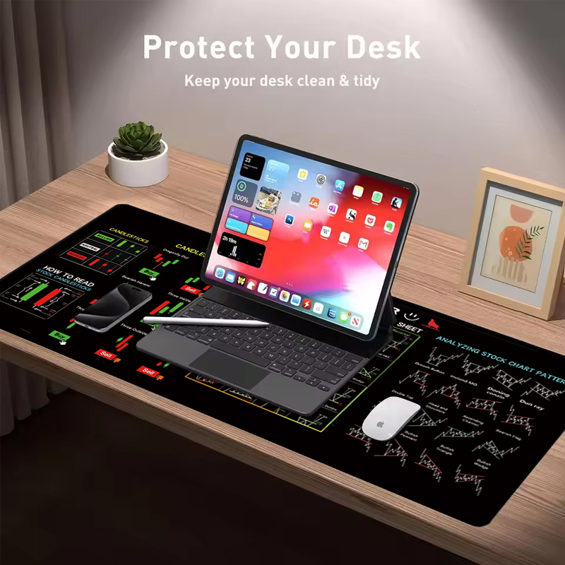 لوحة ماوس جلدية من EXCO Stock  - مراجعة Desk Setup Rug وسعره
