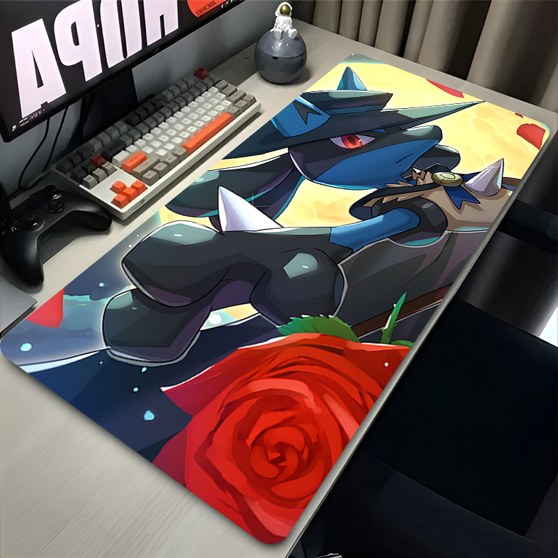 لوحة ماوس بتصميم أنيمي رائع لش - مراجعة Desk Setup Rug وسعره