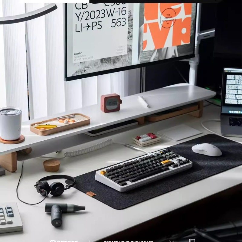 حامل شاشة حديث مريح لرف المكتب - مراجعة Desk Setup Monitor And Laptop وسعره