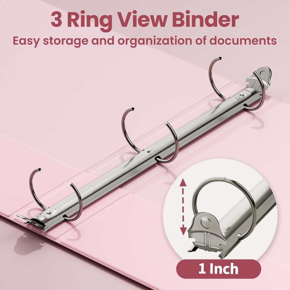 مجلد حلقي بثلاث حلقات مقاس 1 ب - مراجعة Ring Binder Box وسعره