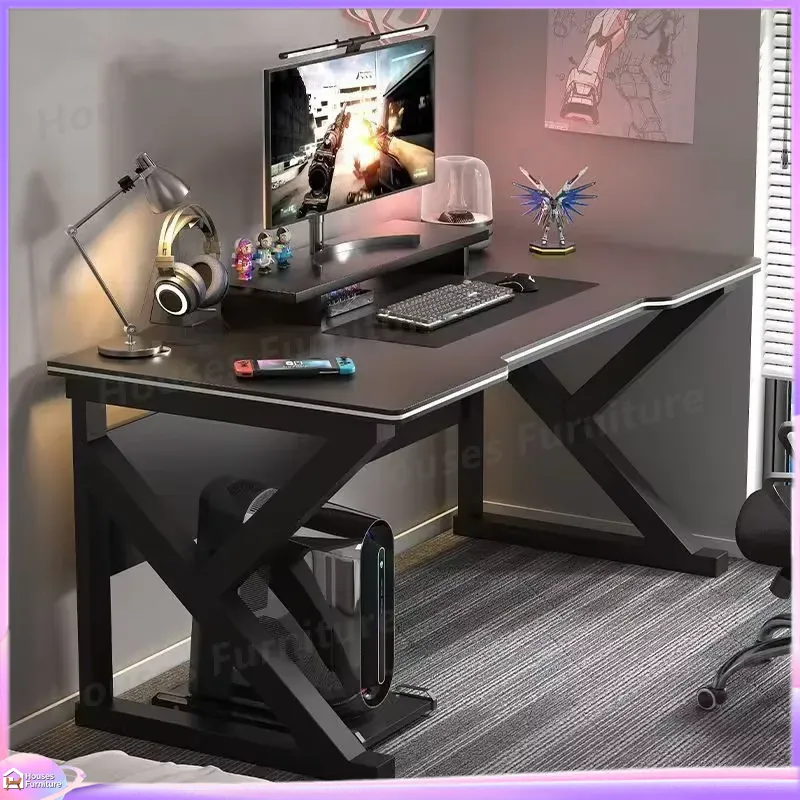 طاولة ألعاب معدنية سوداء من MD - مراجعة Desk Setup Ergonomics وسعره