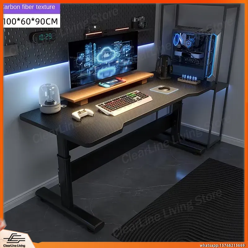 مكتب ألعاب كهربائي قابل لتعديل - مراجعة Desk Setup Ergonomics وسعره