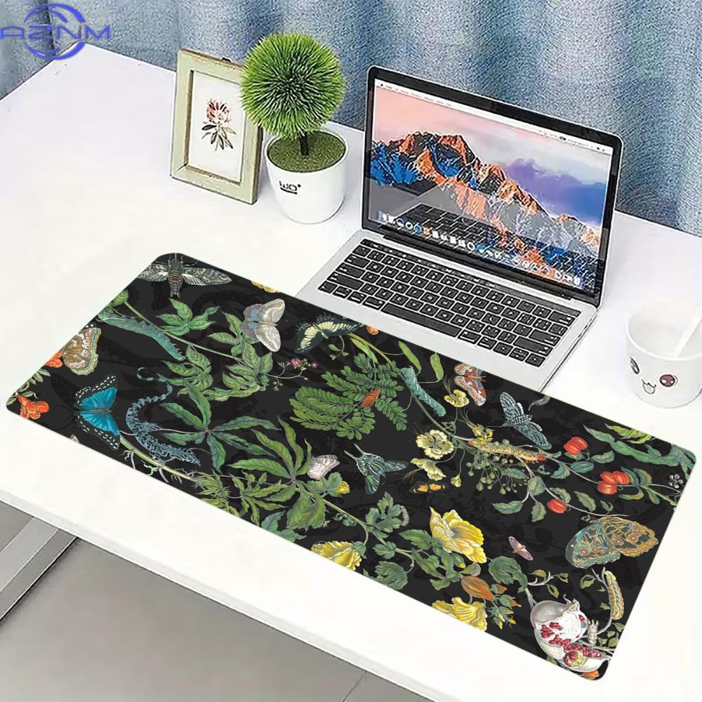بساط ماوس كبير مزخرف بنقشة الف - مراجعة Desk Setup Vintage وسعره