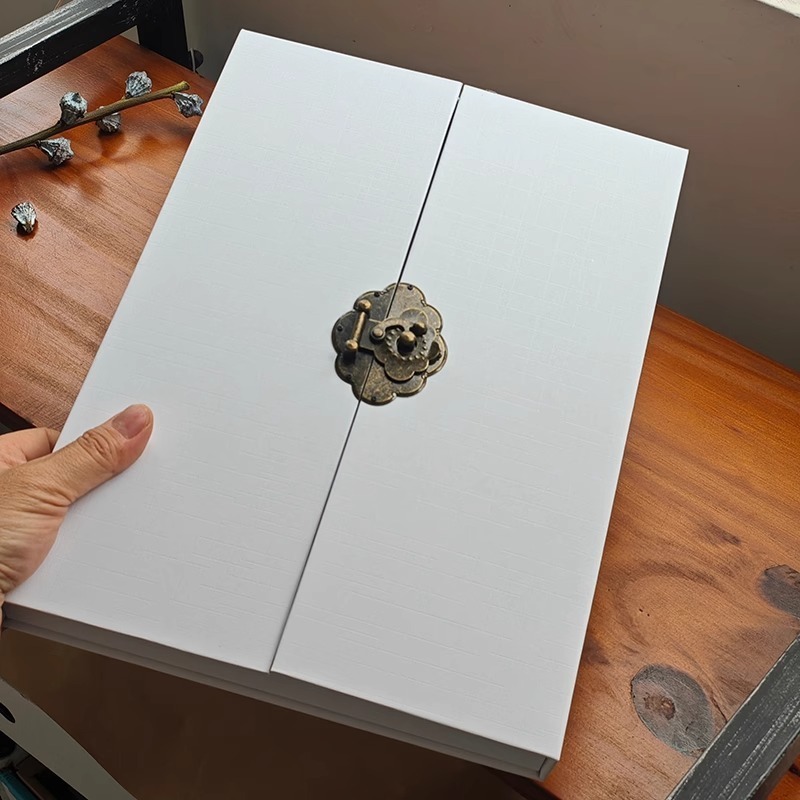 صندوق مجوهرات بقفل، تصميم بسيط - مراجعة Ring Binder Box وسعره