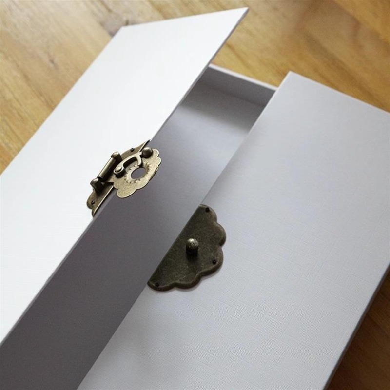 صندوق مجوهرات بقفل، تصميم بسيط - مراجعة Ring Binder Box وسعره