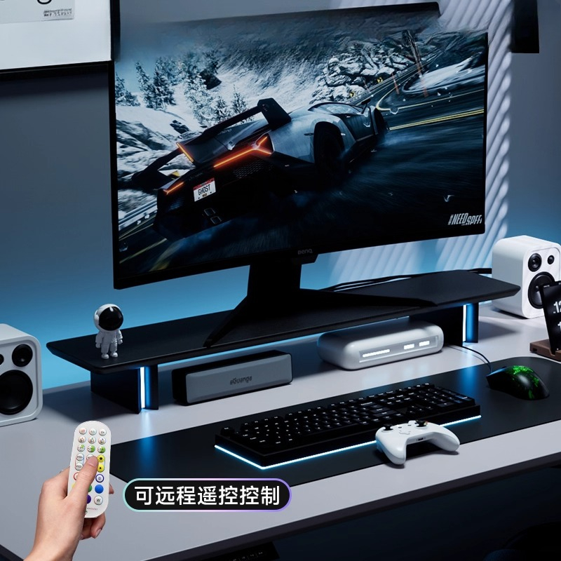 حامل شاشة RGB مريح لشاشة الكمب - مراجعة Desk Setup Ergonomics وسعره