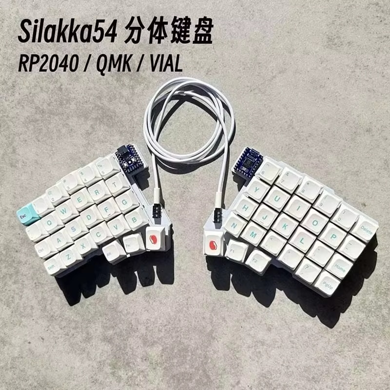Silakka54 لوحة مفاتيح ميكانيكي - مراجعة Desk Setup Programmer وسعره