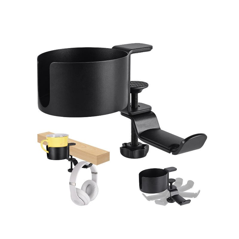 360 °   حامل سماعات رأس دوار ل - مراجعة Desk Setup Designer وسعره