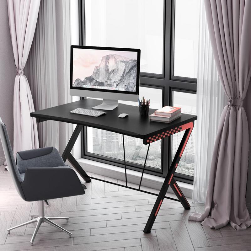 مكتب كمبيوتر حديث مريح، سطح من - مراجعة Desk Setup Ergonomics وسعره