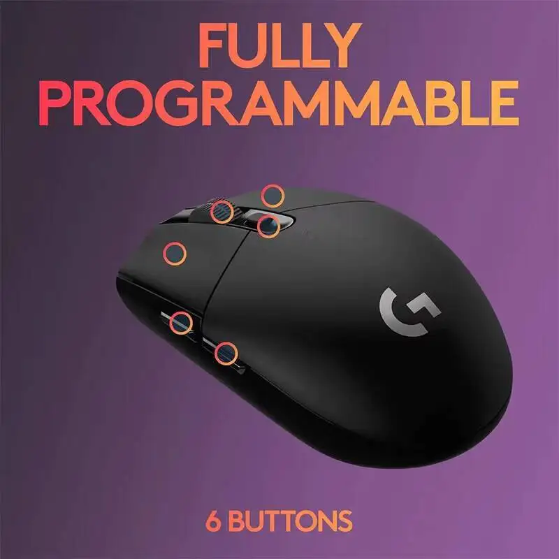 فأرة لوجيتك G305 لاسلكية، فأرة - مراجعة Desk Setup Programmer وسعره