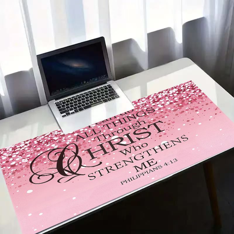 لوحة ماوس فنية حديدية بتصميم س - مراجعة Desk Setup Ergonomics وسعره