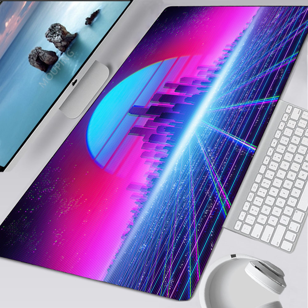 Vaporwave Mousepad Retrowave/s - مراجعة Desk Setup Game وسعره
