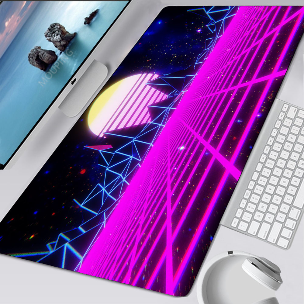 Vaporwave Mousepad Retrowave/s - مراجعة Desk Setup Game وسعره