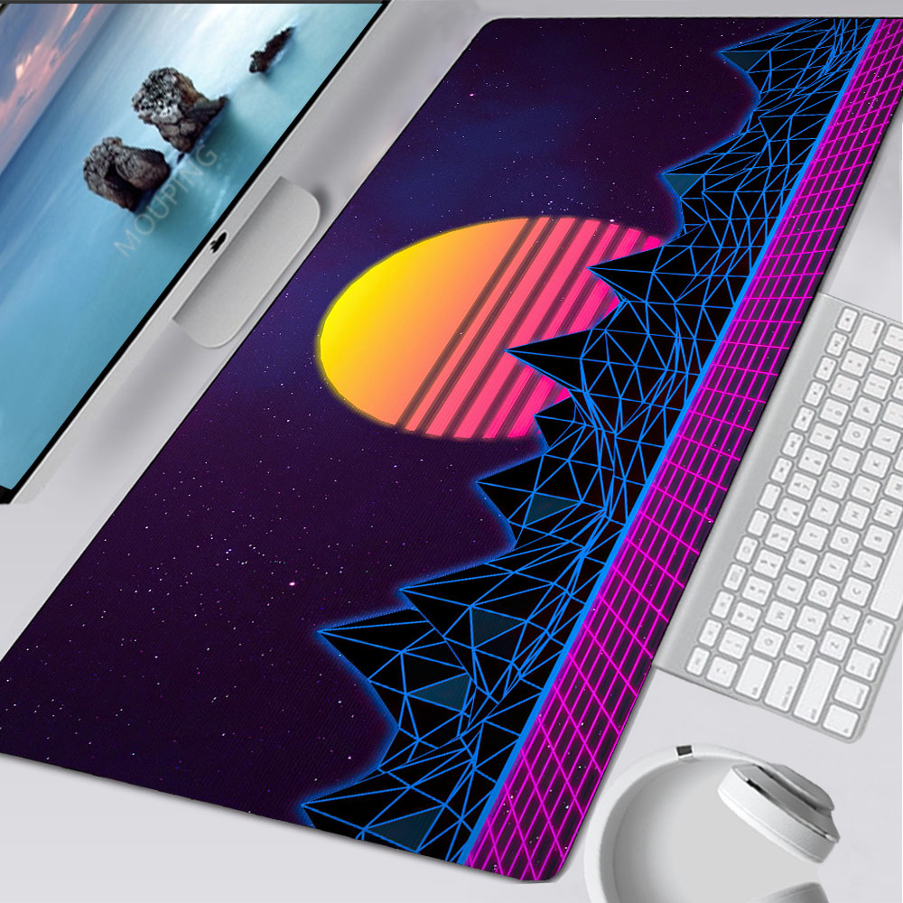Vaporwave Mousepad Retrowave/s - مراجعة Desk Setup Game وسعره