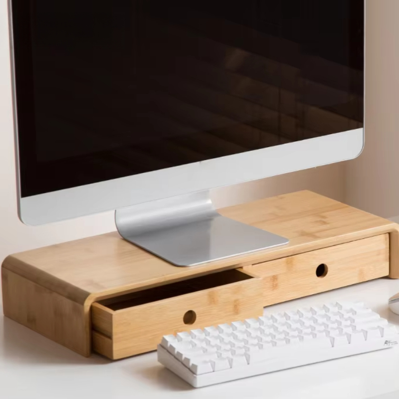 منظم سطح المكتب الصديق للبيئة  - مراجعة Desk Setup Monitor And Laptop وسعره