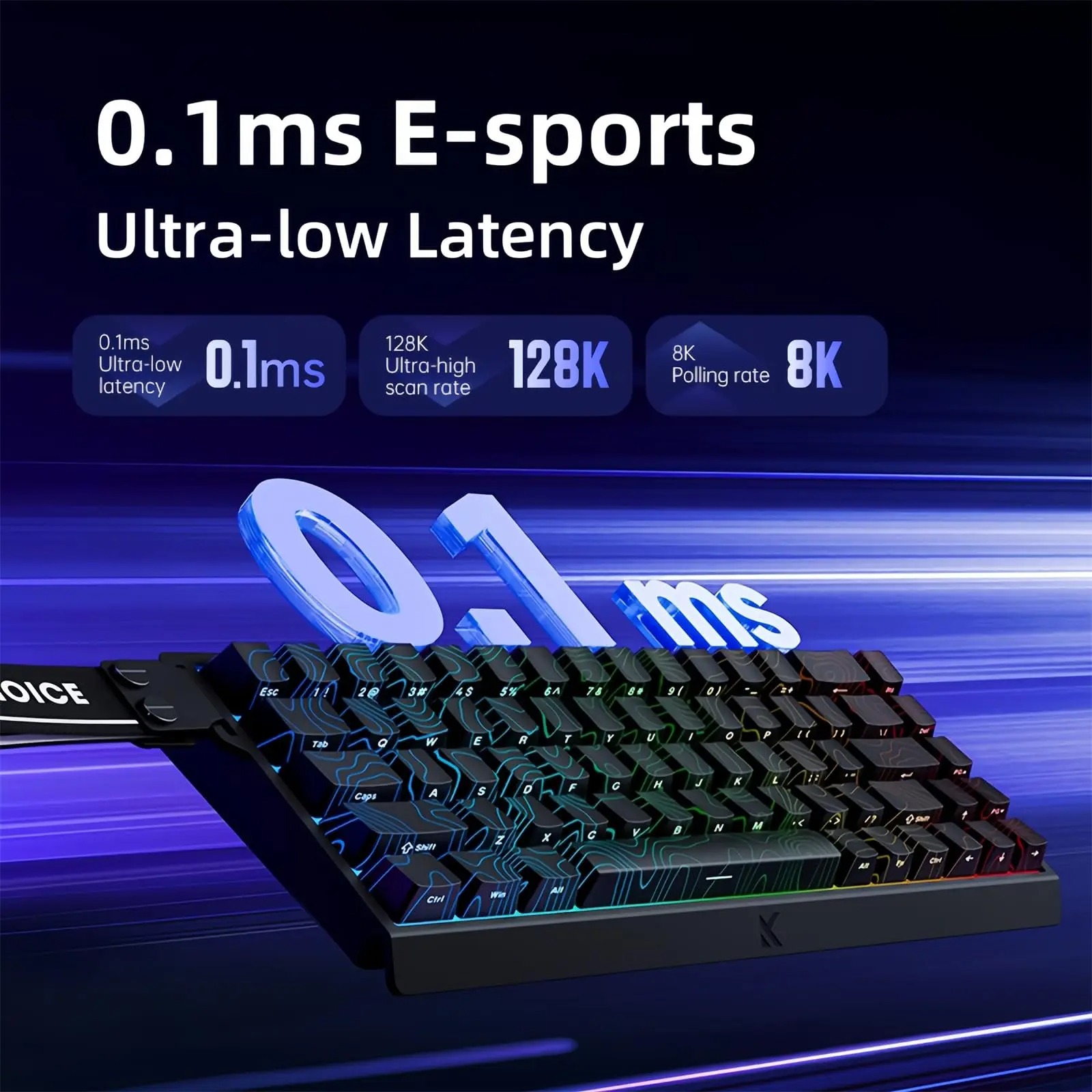 MCHOSE ACE 68 مفتاح مغناطيسي ل - مراجعة Desk Setup Programmer وسعره