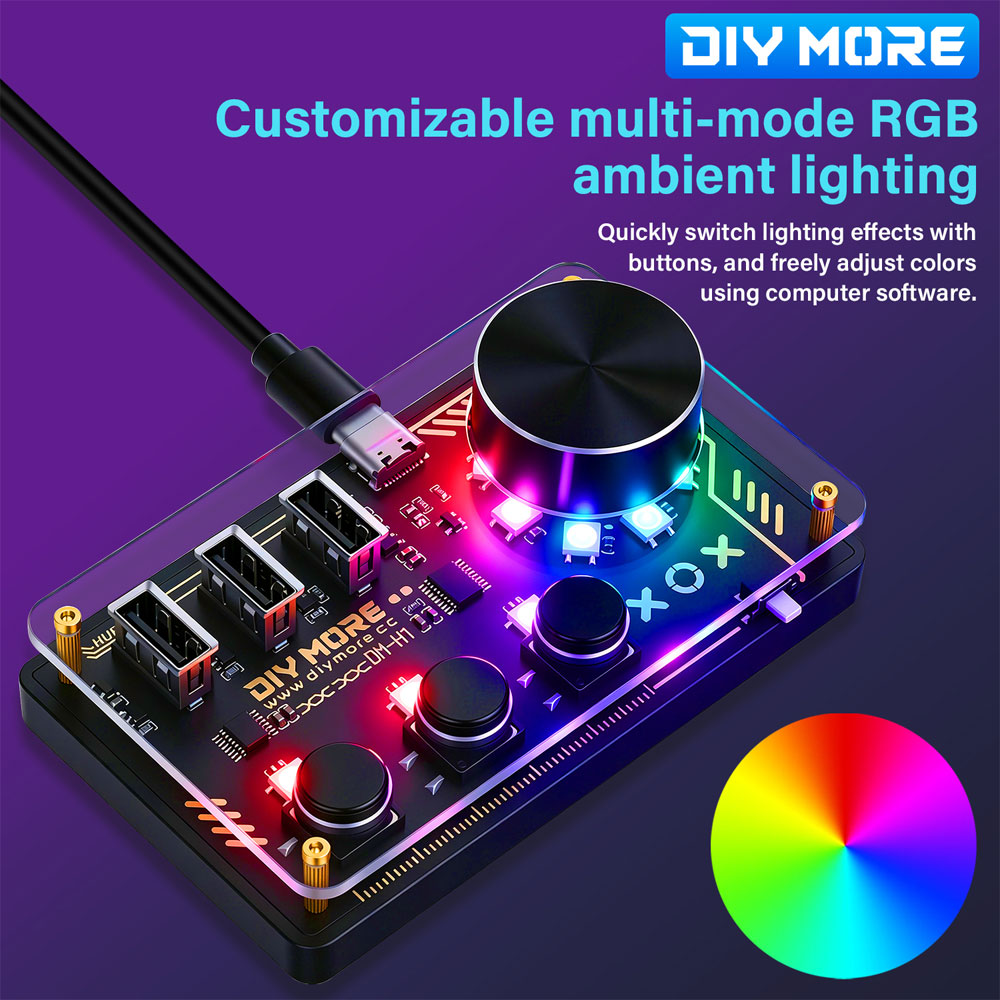 محور تحكم DC 5V من Diymore طرا - مراجعة Desk Setup Programmer وسعره