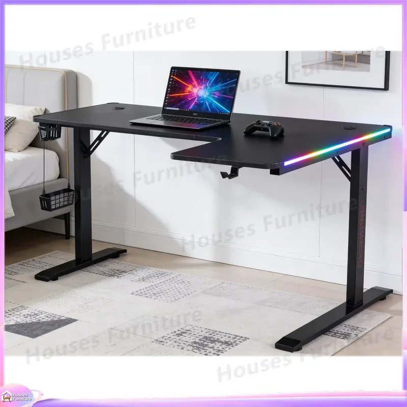 طاولة ألعاب كبيرة 160 سم مع إض - مراجعة Desk Setup Ergonomics وسعره