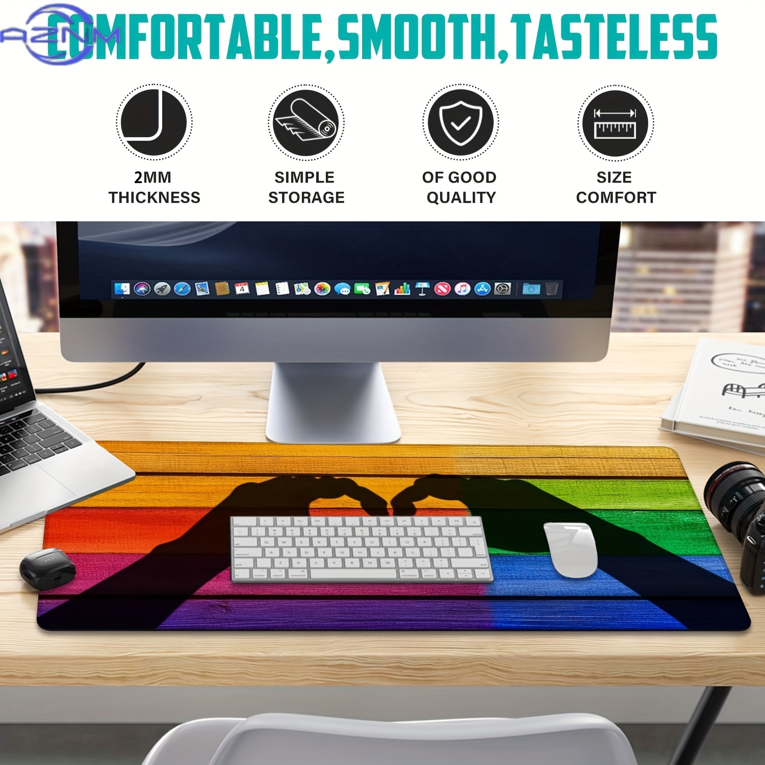 لوحة ماوس كبيرة للألعاب بتصميم - مراجعة Desk Setup Designer وسعره
